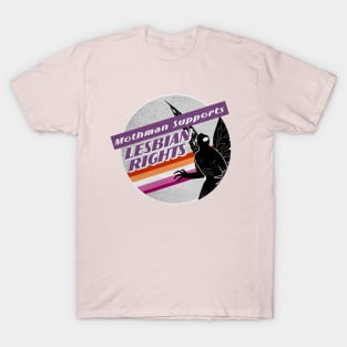 Lesbian Pride Mothman T-Shirt